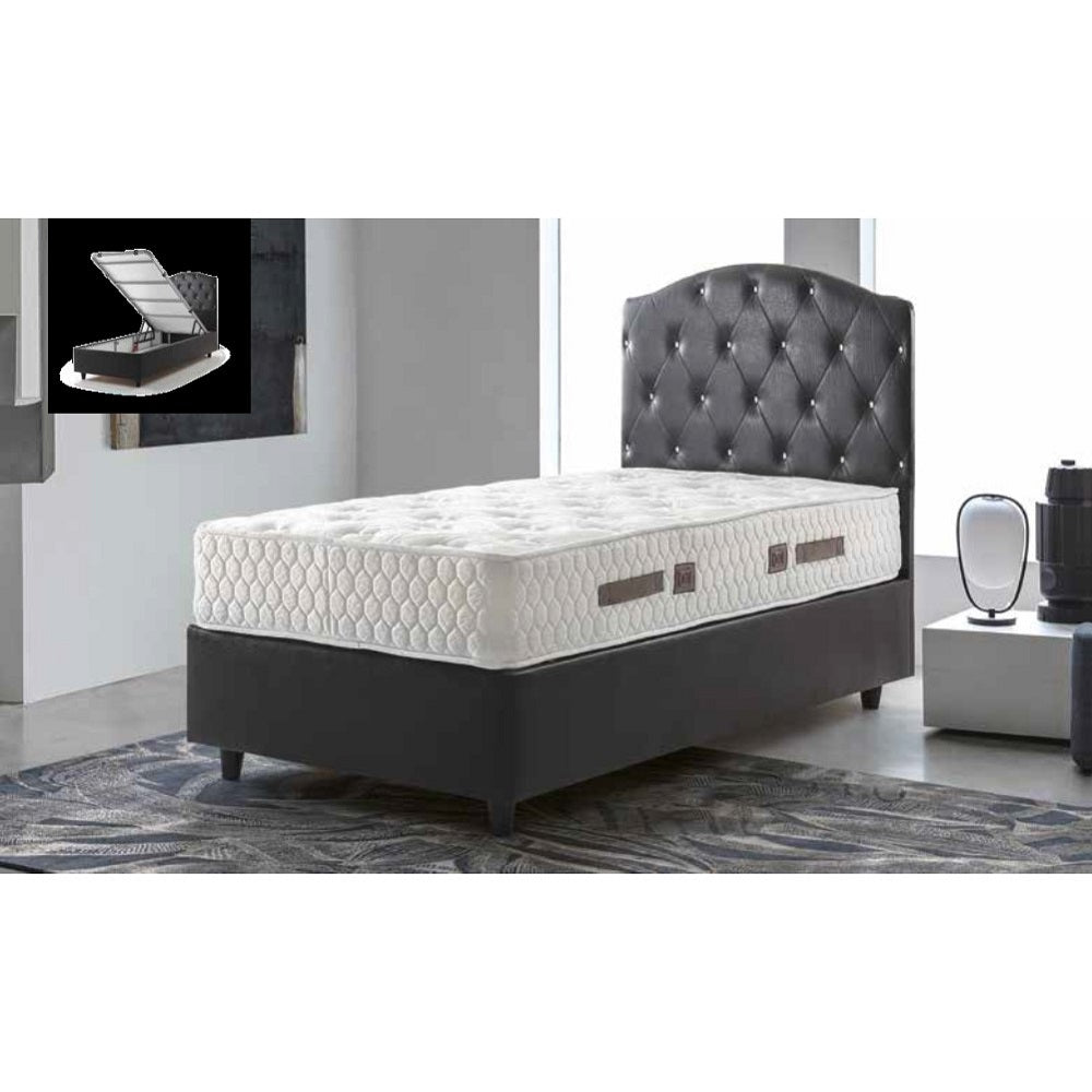 Lit SIENA SEMILI CUIR