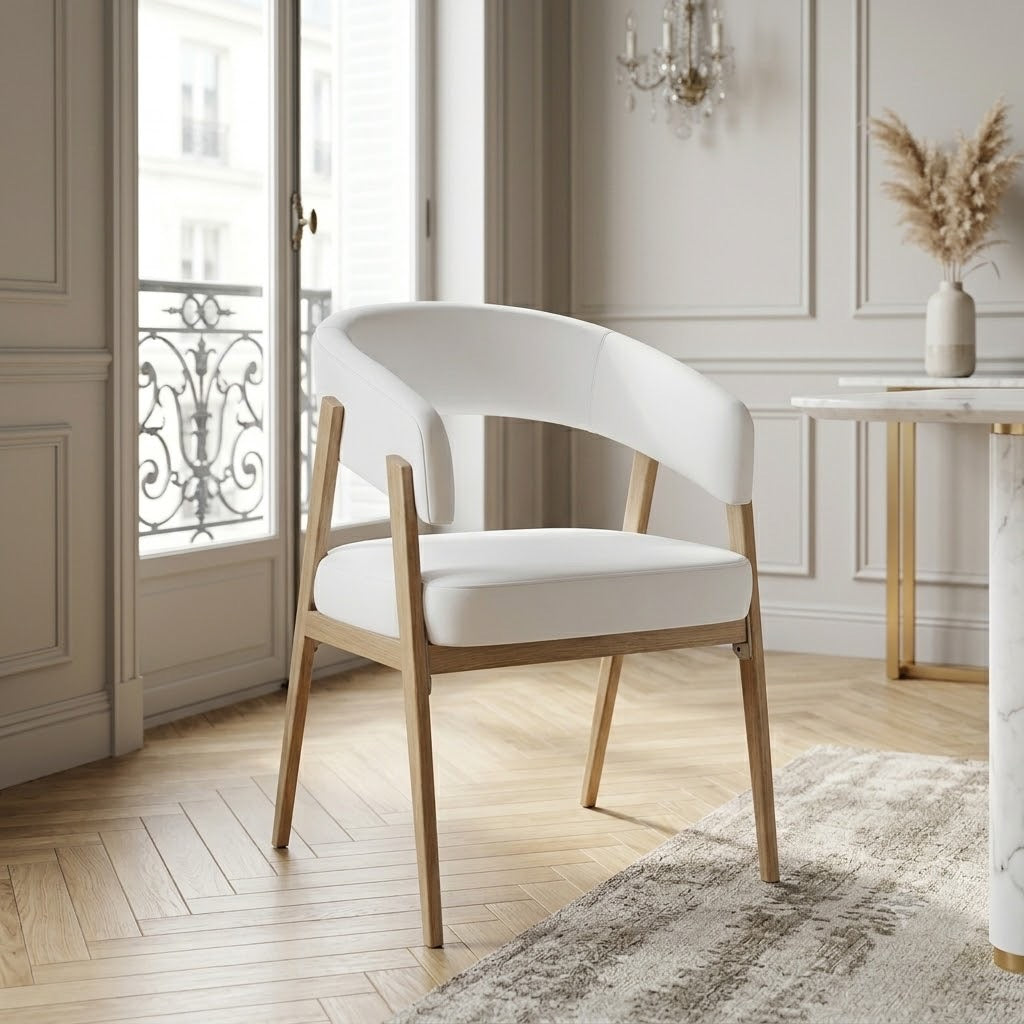 Chaise ALICIA Pieds Chêne