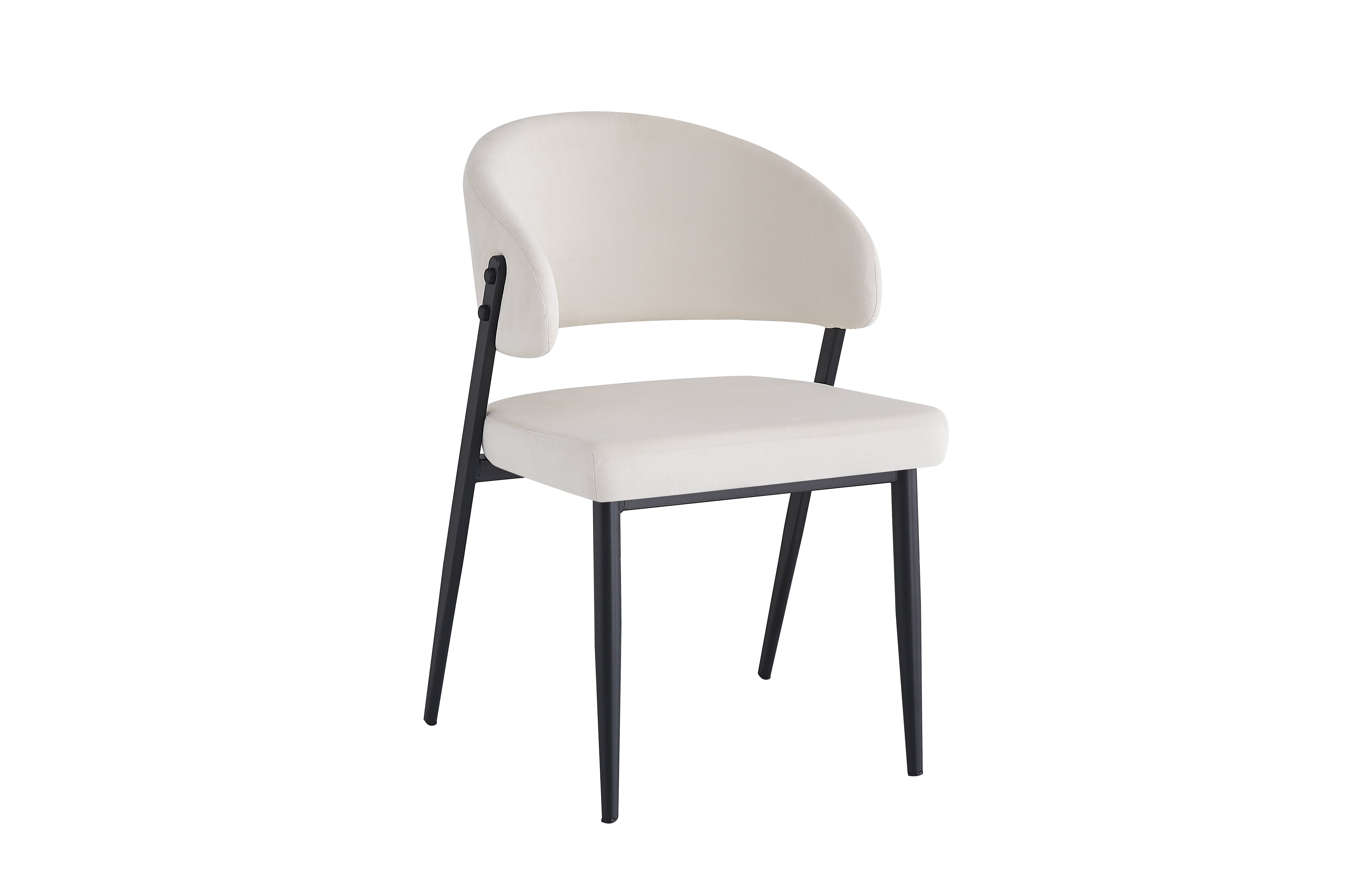 Chaise LAMIA pieds noirs