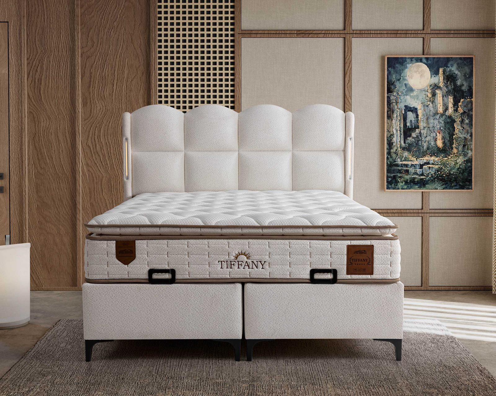 Lit coffre TIFFANY led