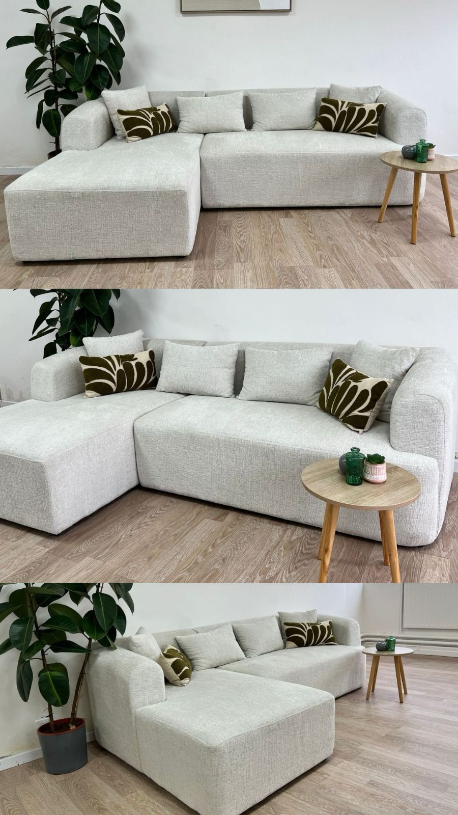 Canapé d’angle ÉLA chenille