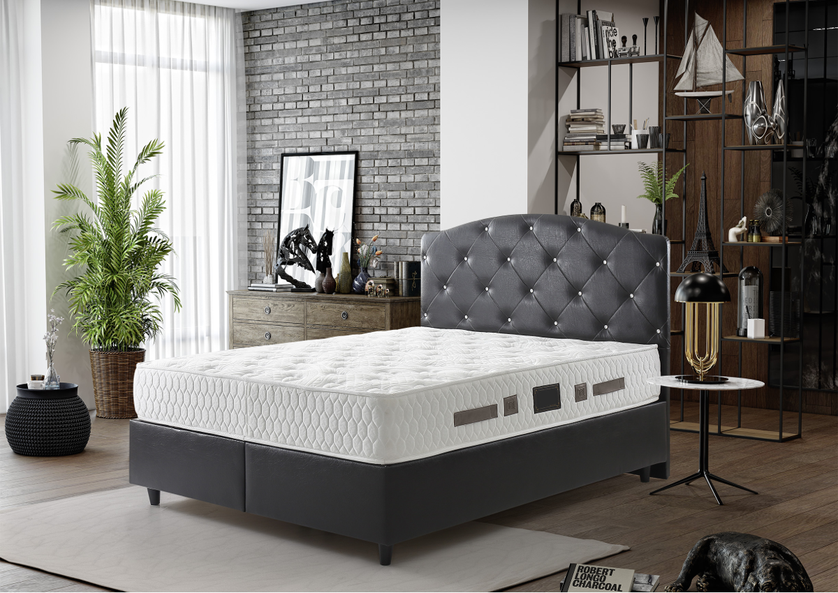 Lit SIENA SEMILI CUIR