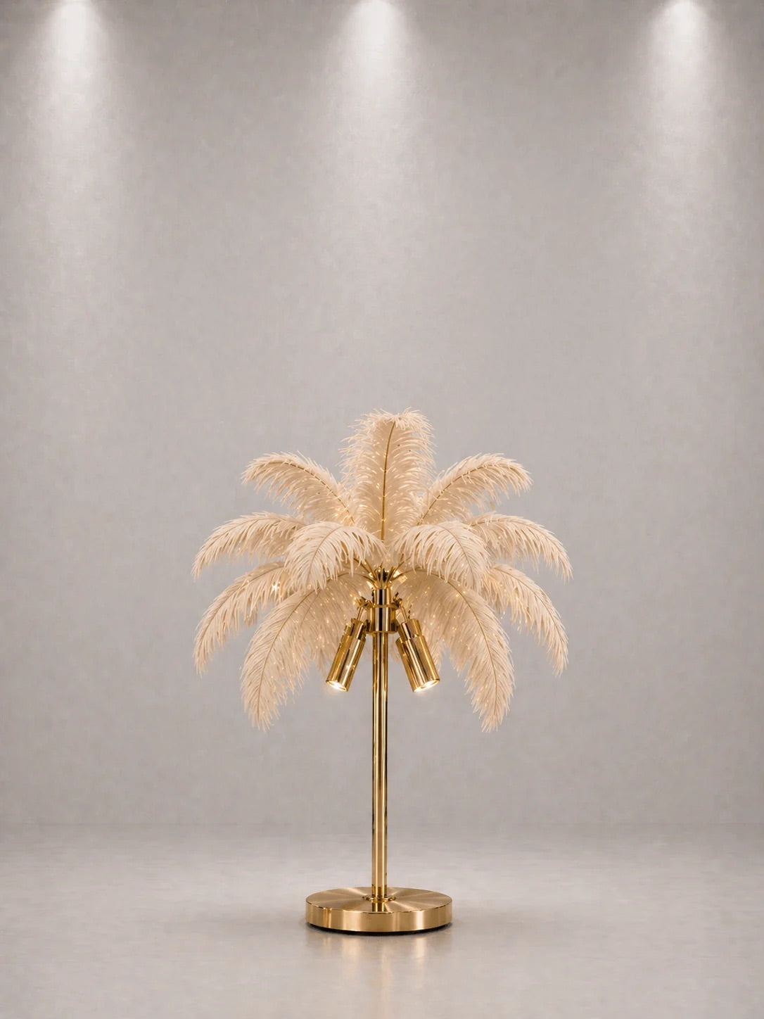 Lampe à Plumes Décorative – Chevet & Sur Pied 160 cm | 4 Couleurs