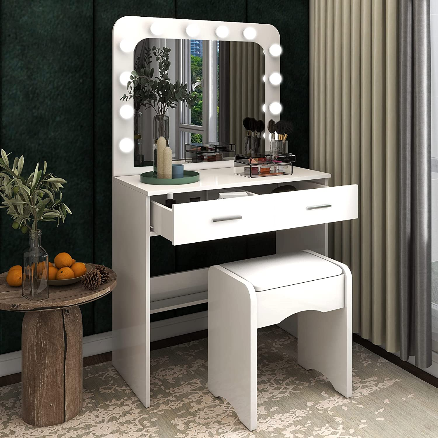Coiffeuse + miroir DS11
