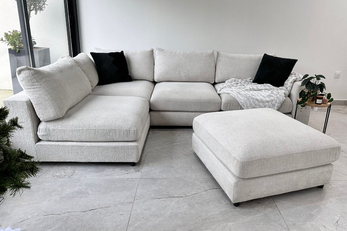 Canapé Julia modulable chenille 4+1