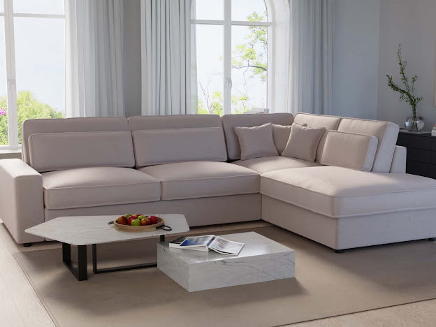 Canapé d’angle BRISTOL velours