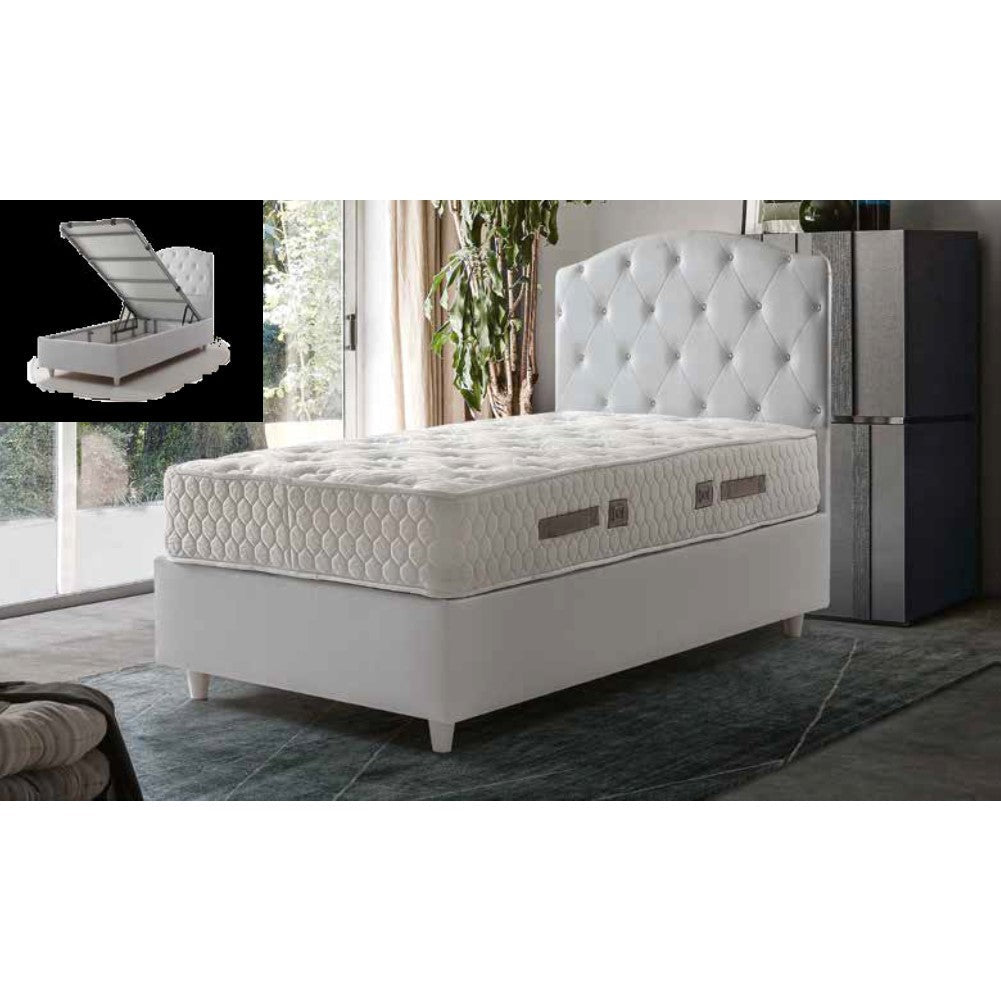 Lit SIENA SEMILI CUIR