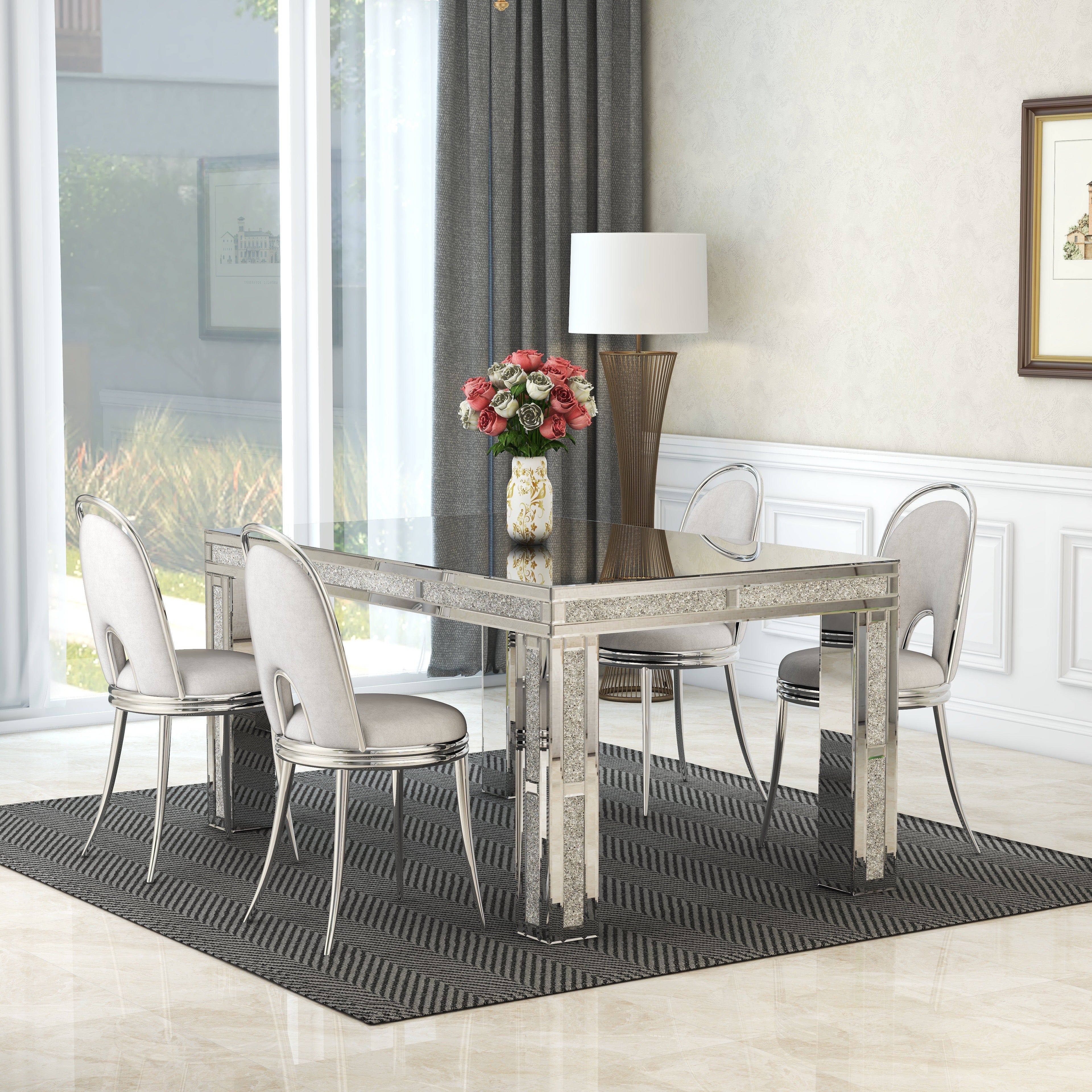 Table à manger ÉCLAT rectangle
