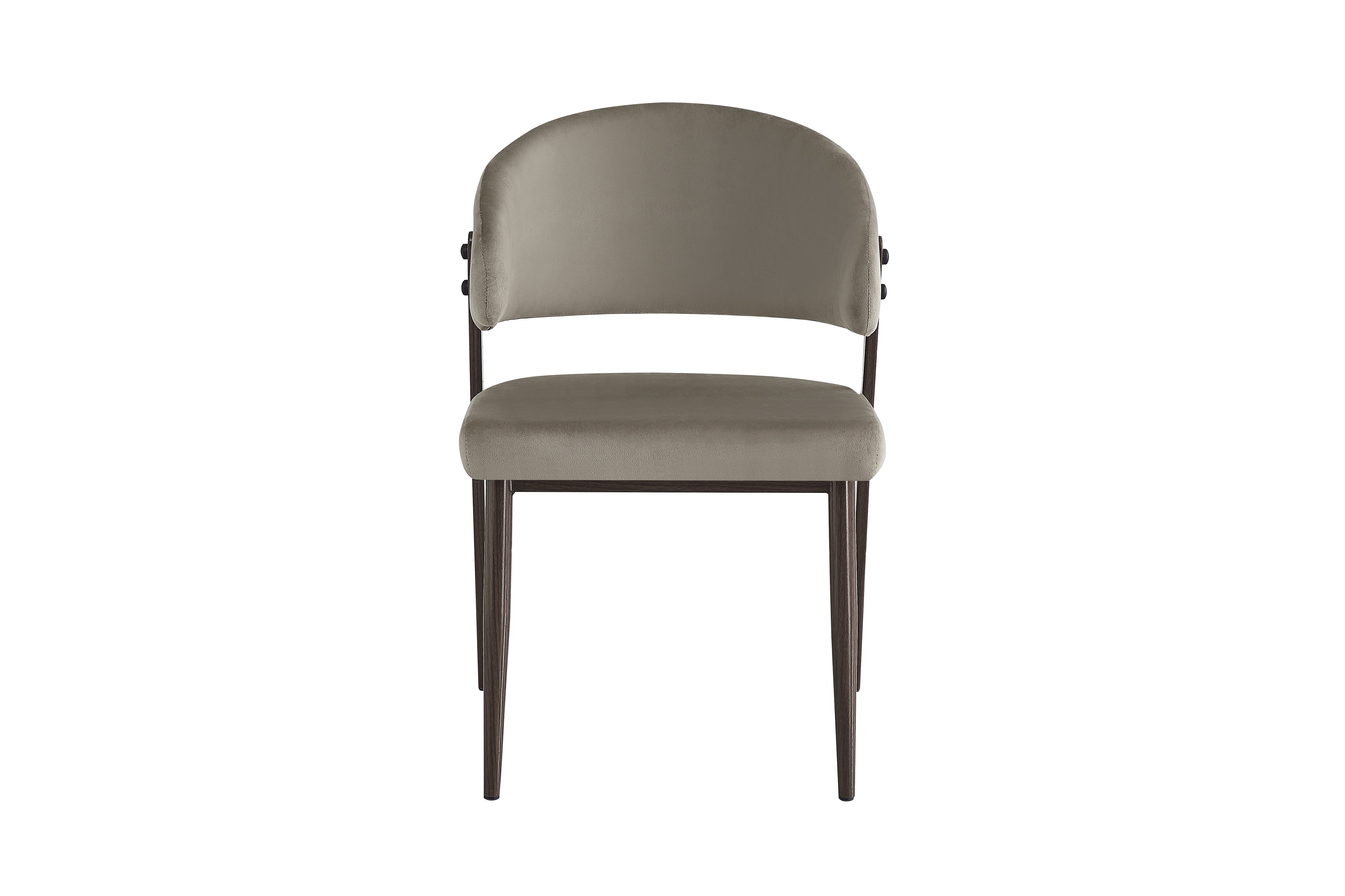 Chaise LAMIA effet noyer