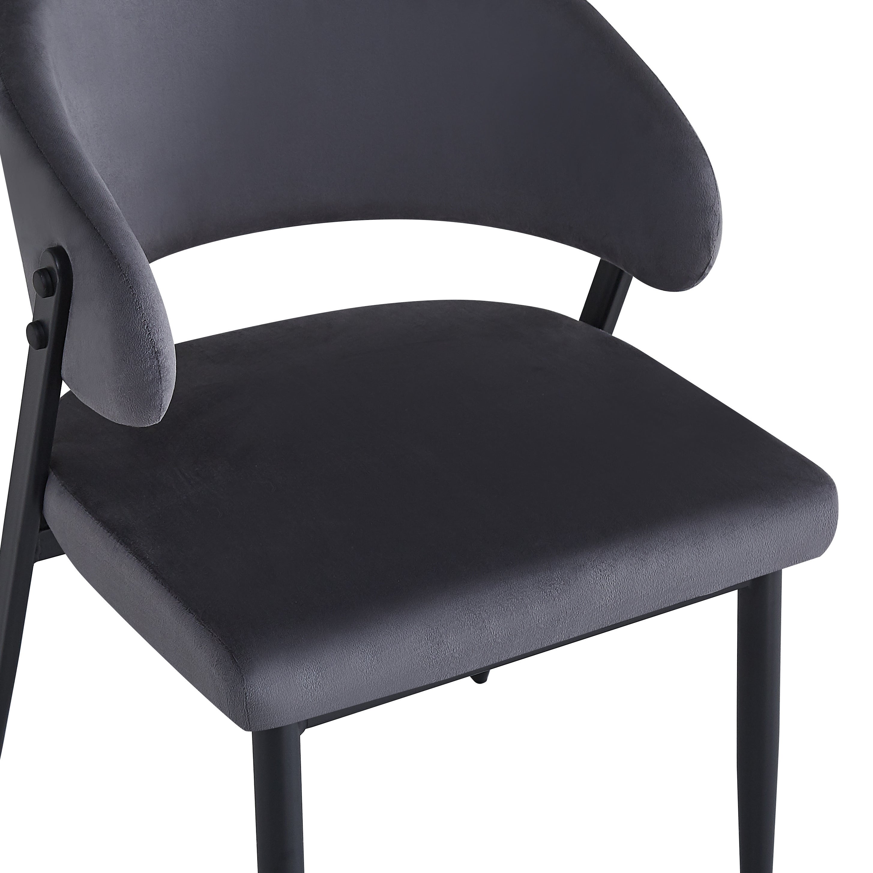 Chaise LAMIA pieds noirs