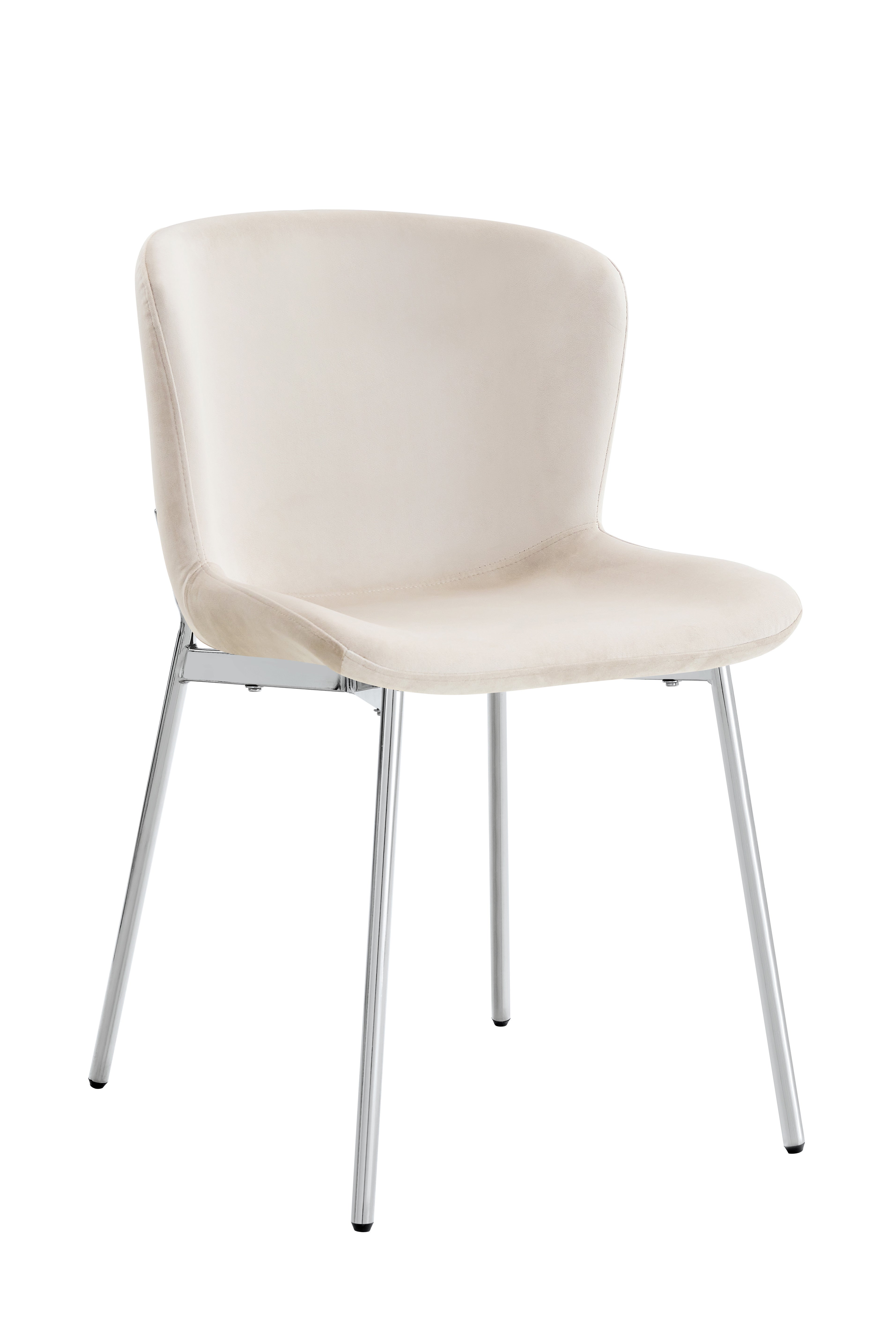 Chaises HAILEY pieds argenté