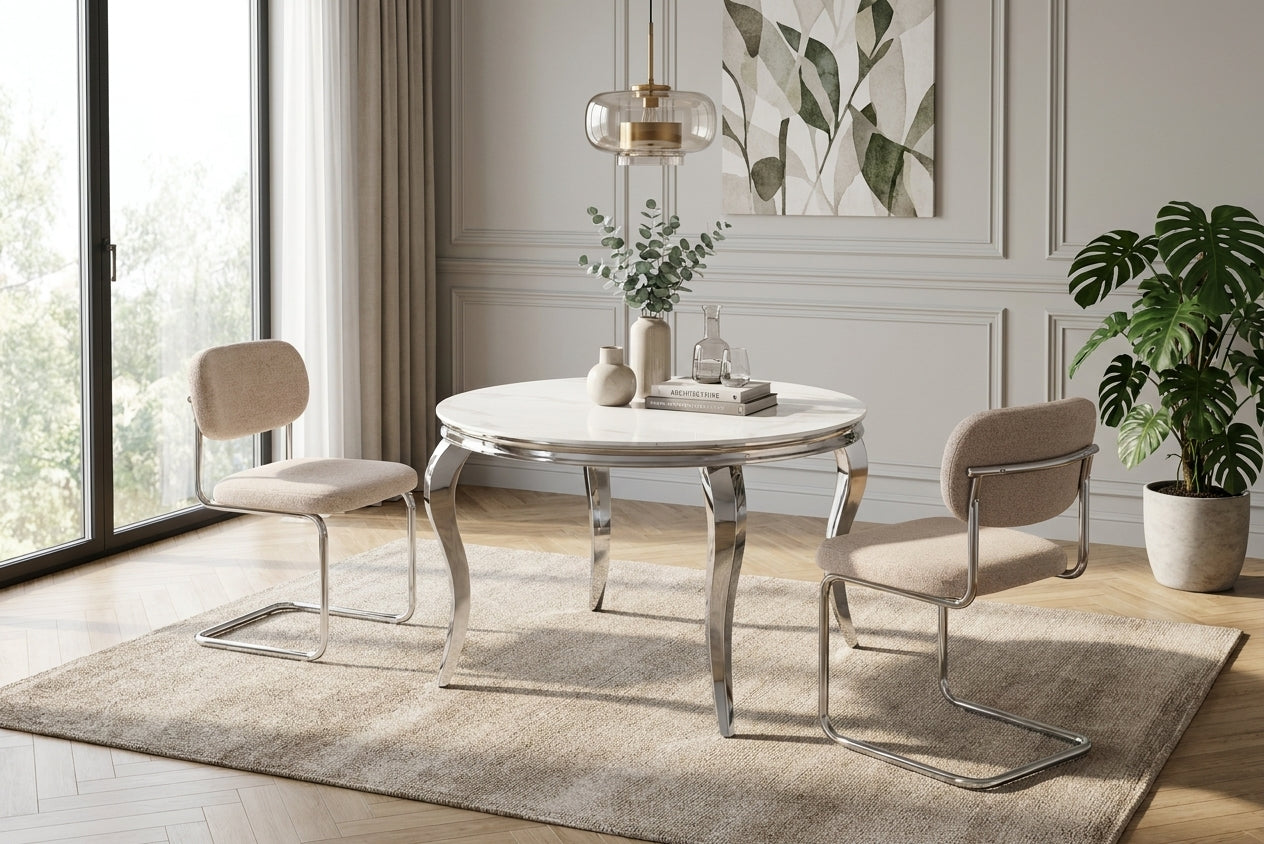 Table à manger ronde 130cm