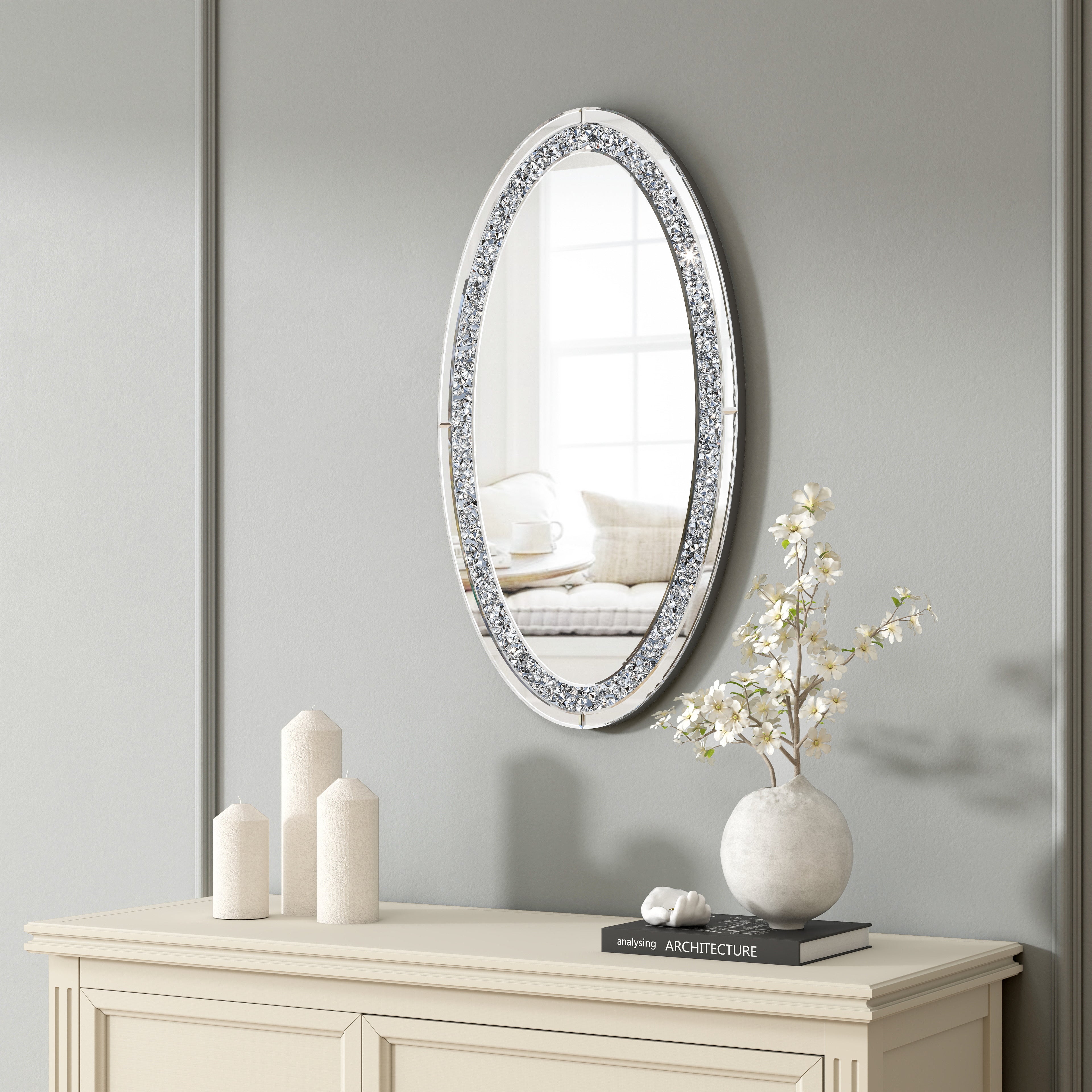 Miroir ÉCLAT oval