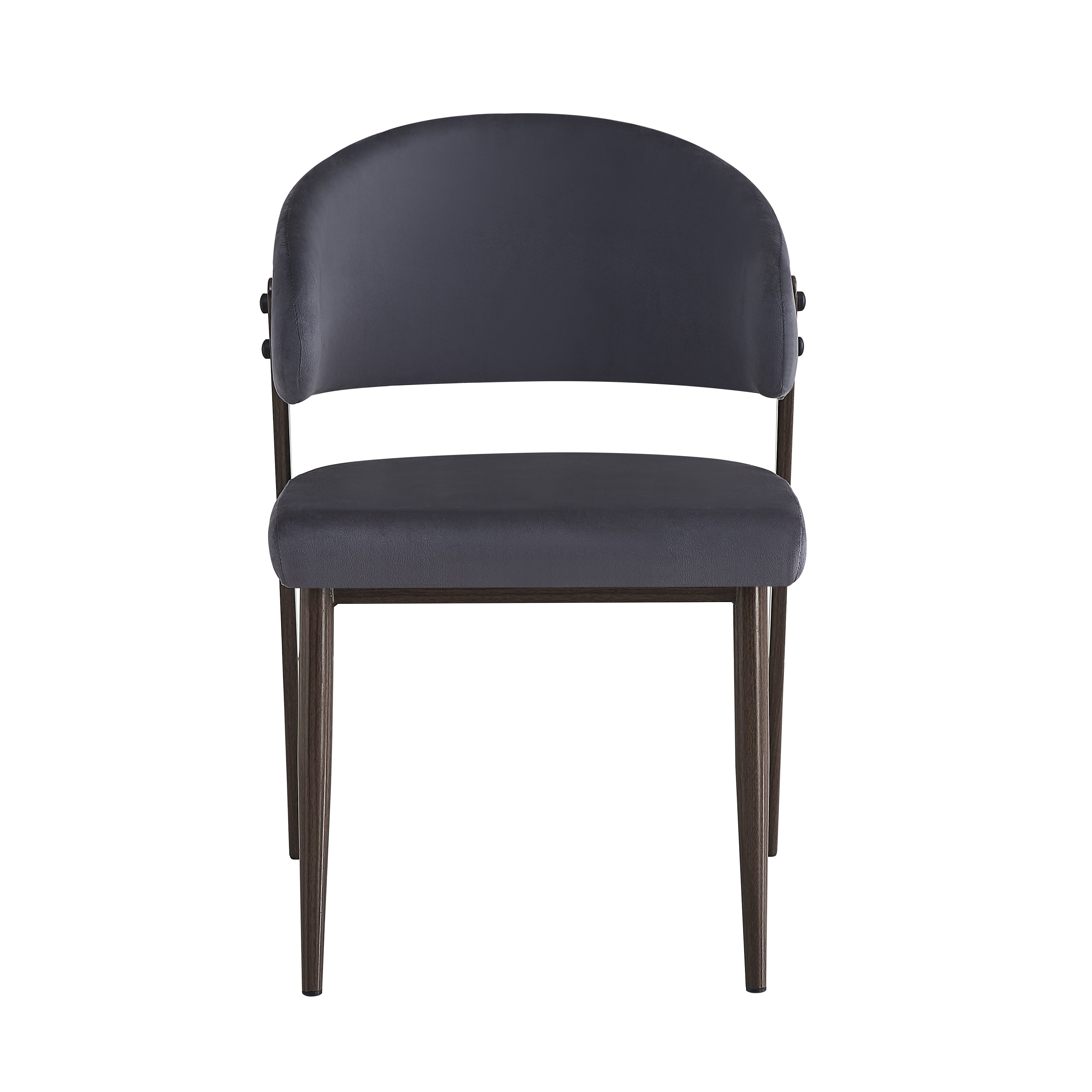 Chaise LAMIA effet noyer