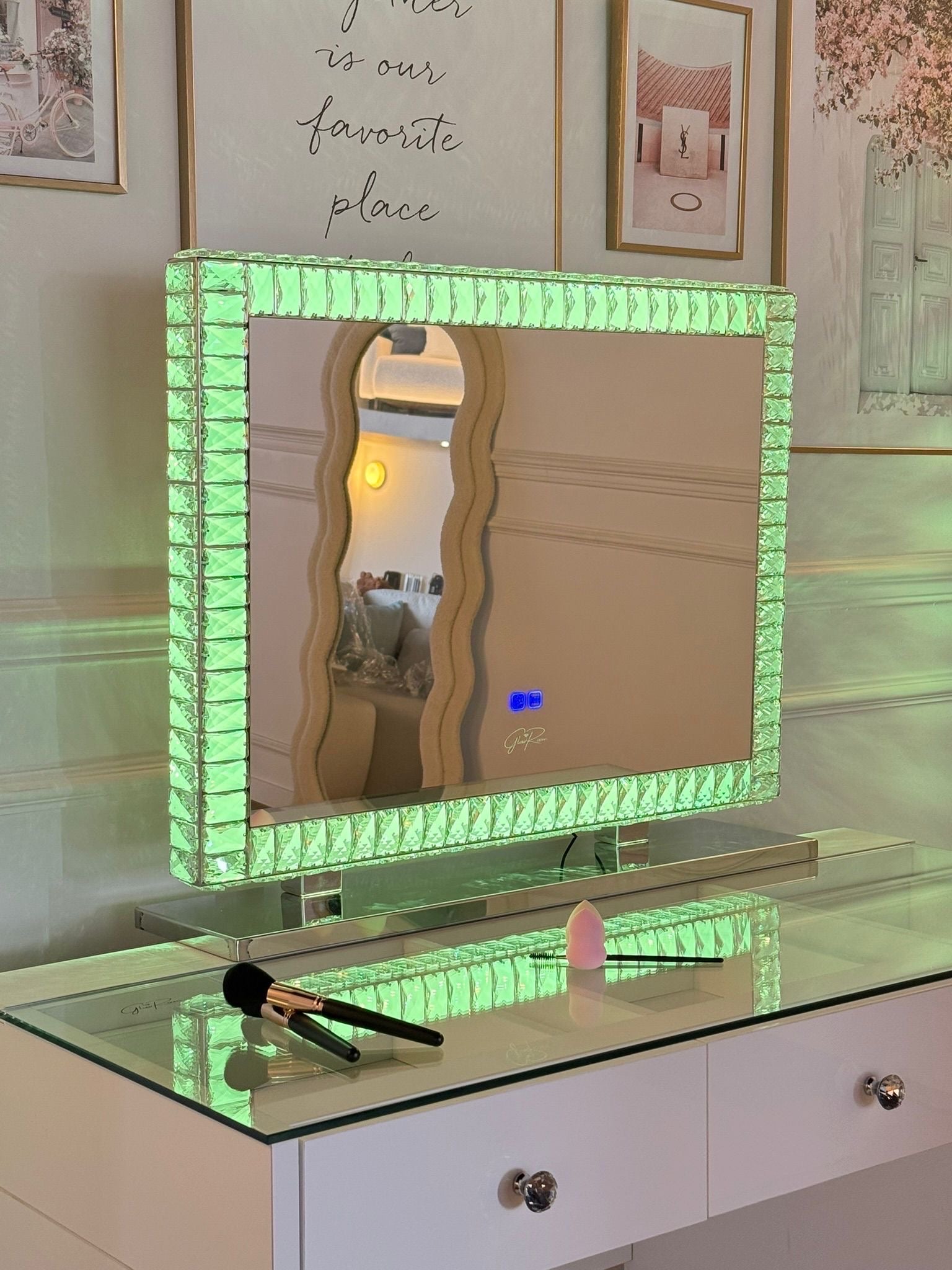 Miroir CRYSTEL multi-couleurs