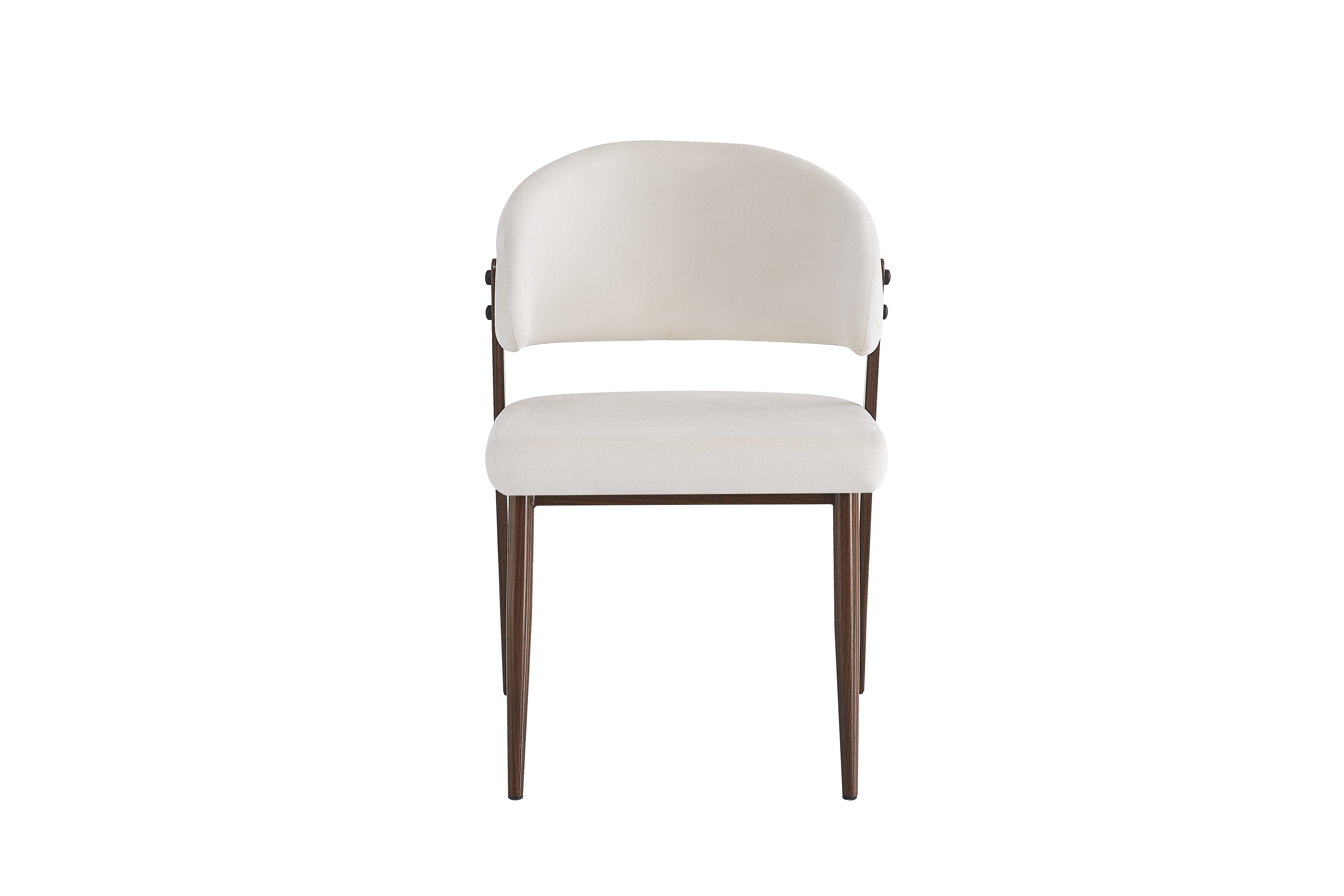 Chaise LAMIA effet noyer