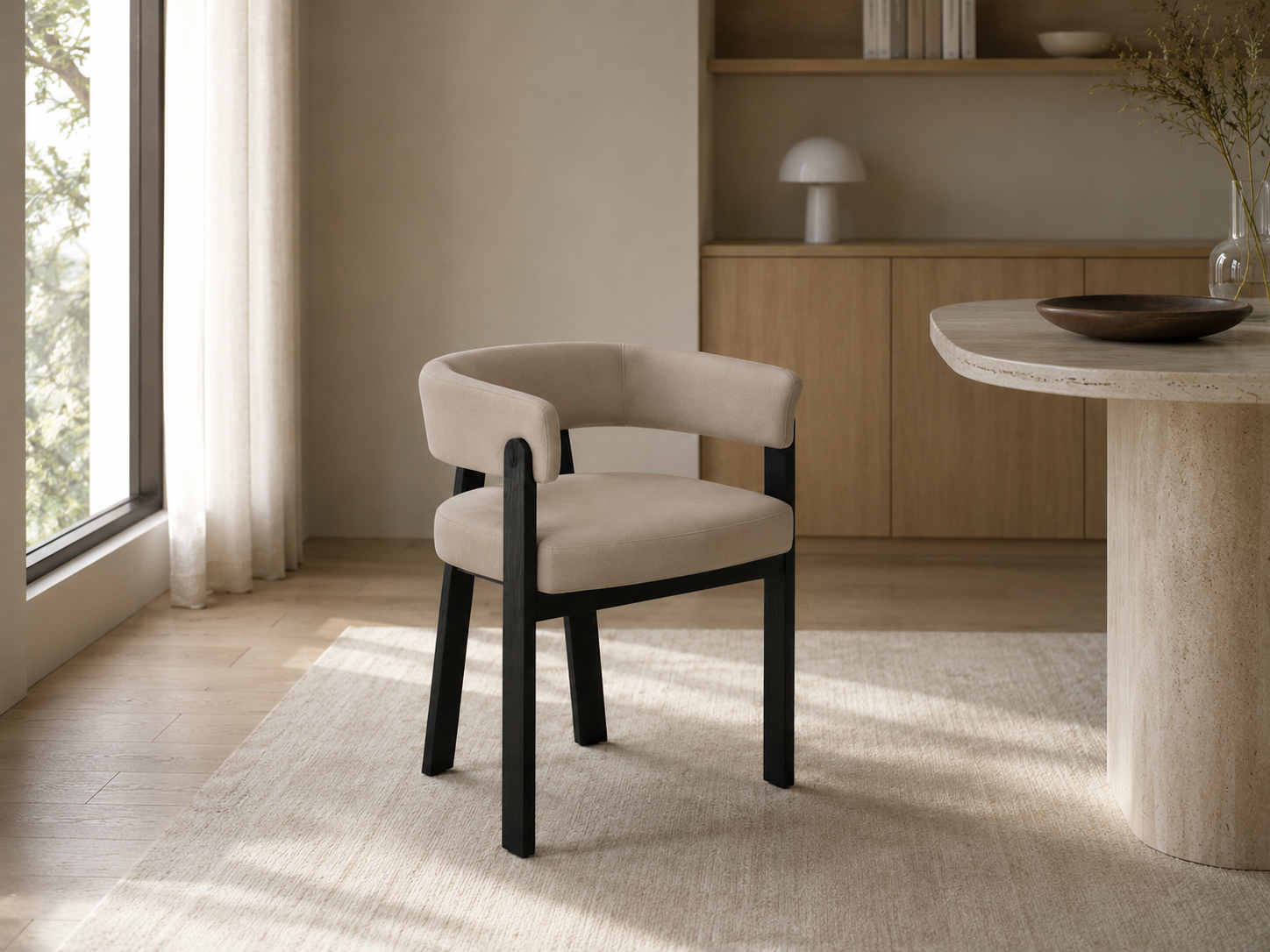 Chaise ALIA noir