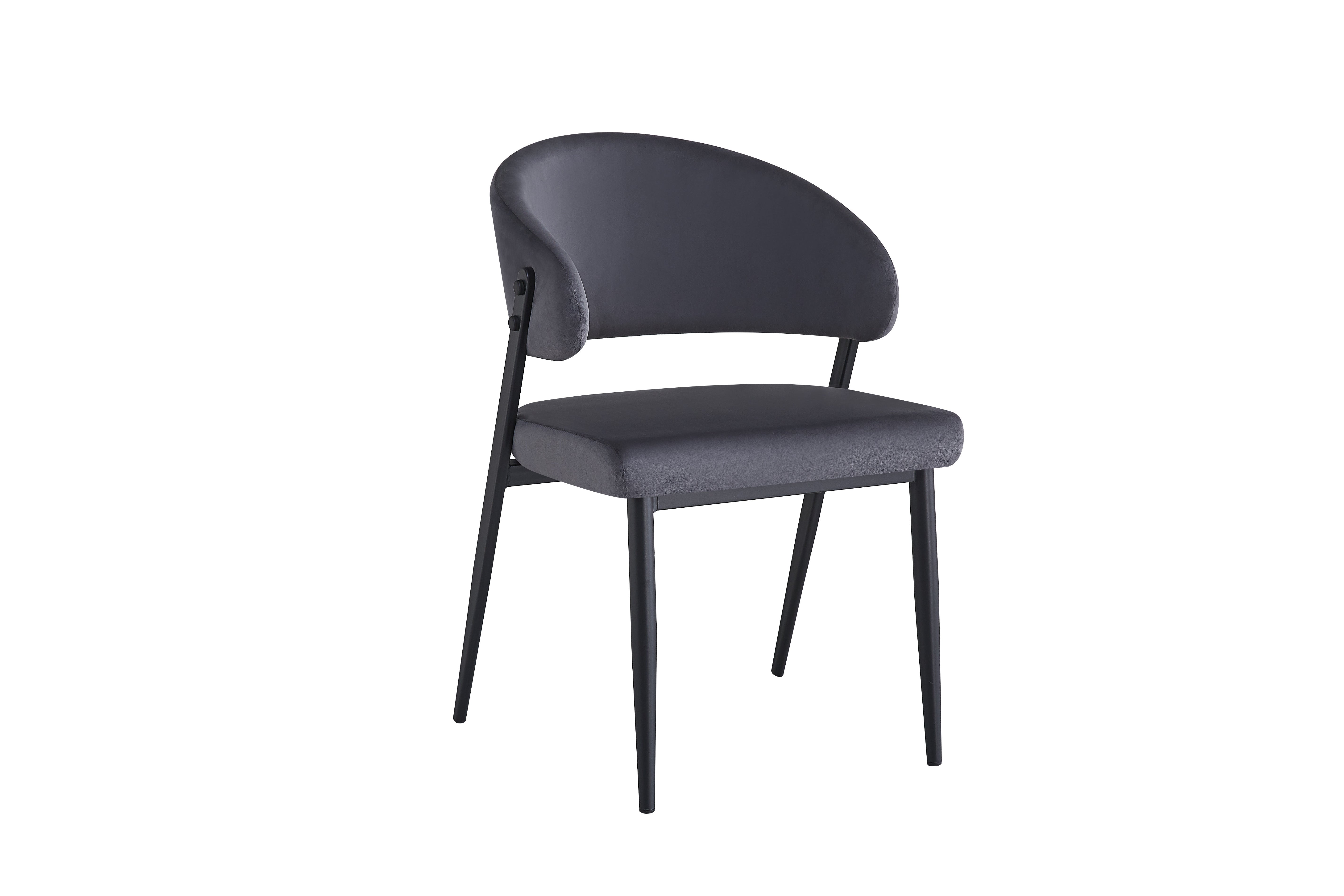 Chaise LAMIA pieds noirs