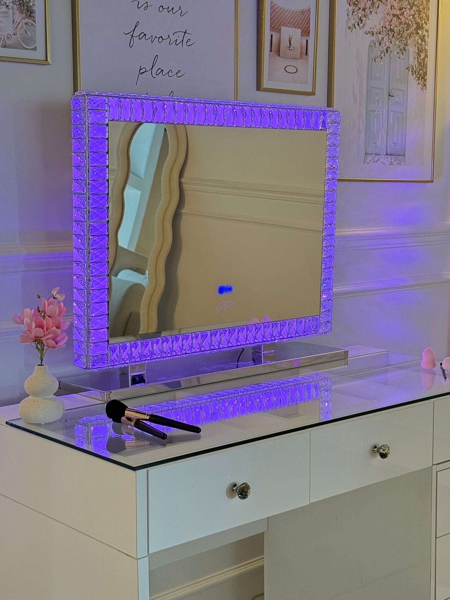 Miroir CRYSTEL multi-couleurs