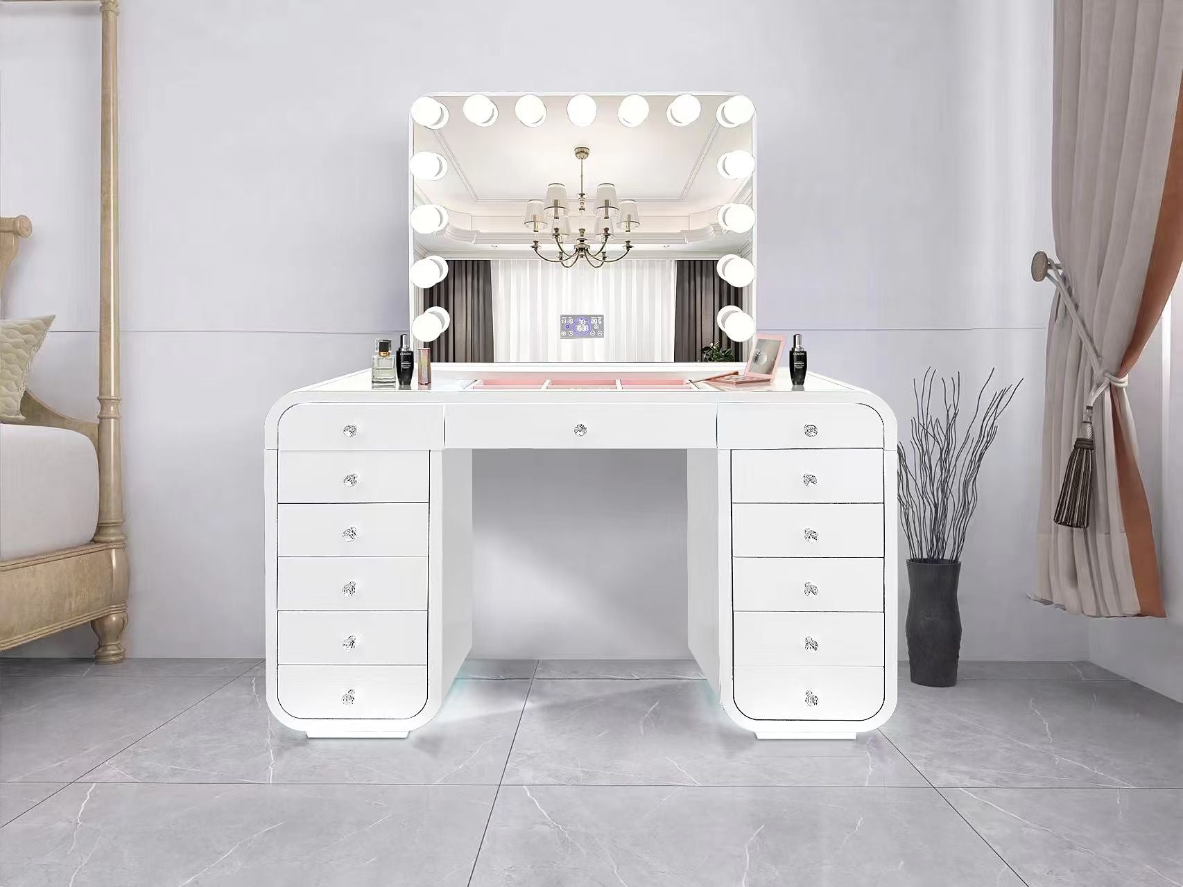 Coiffeuse + miroir SUZY
