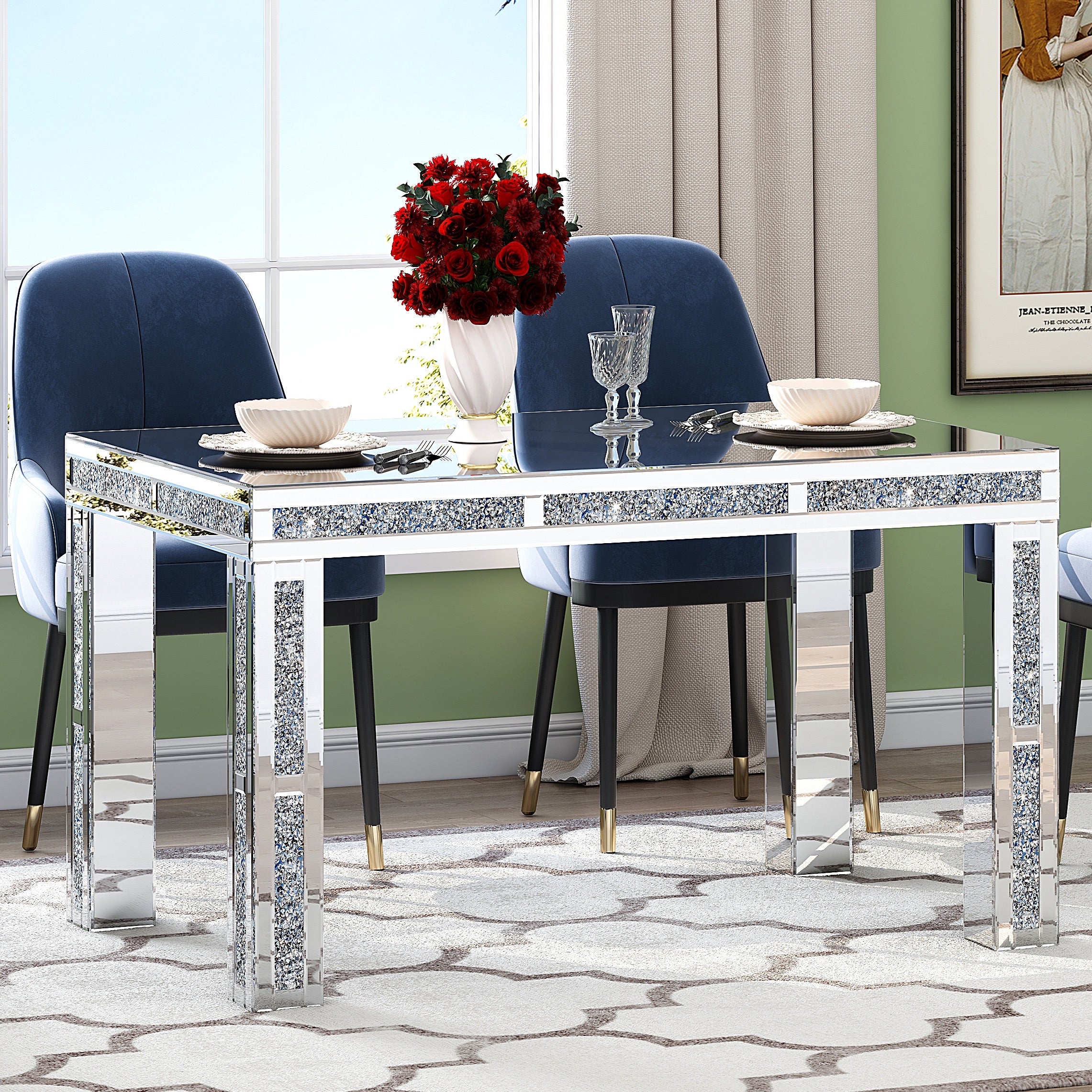 Table à manger ÉCLAT rectangle
