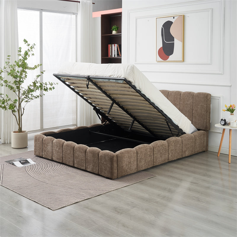 Lit coffre MOON chenille