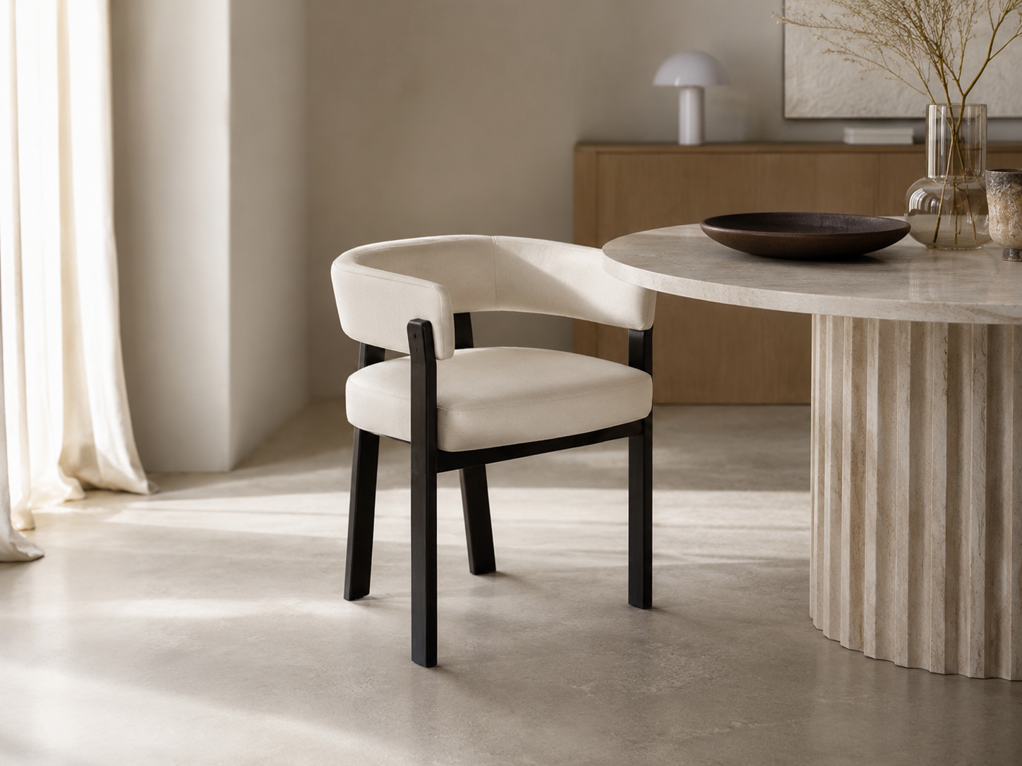 Chaise ALIA noir