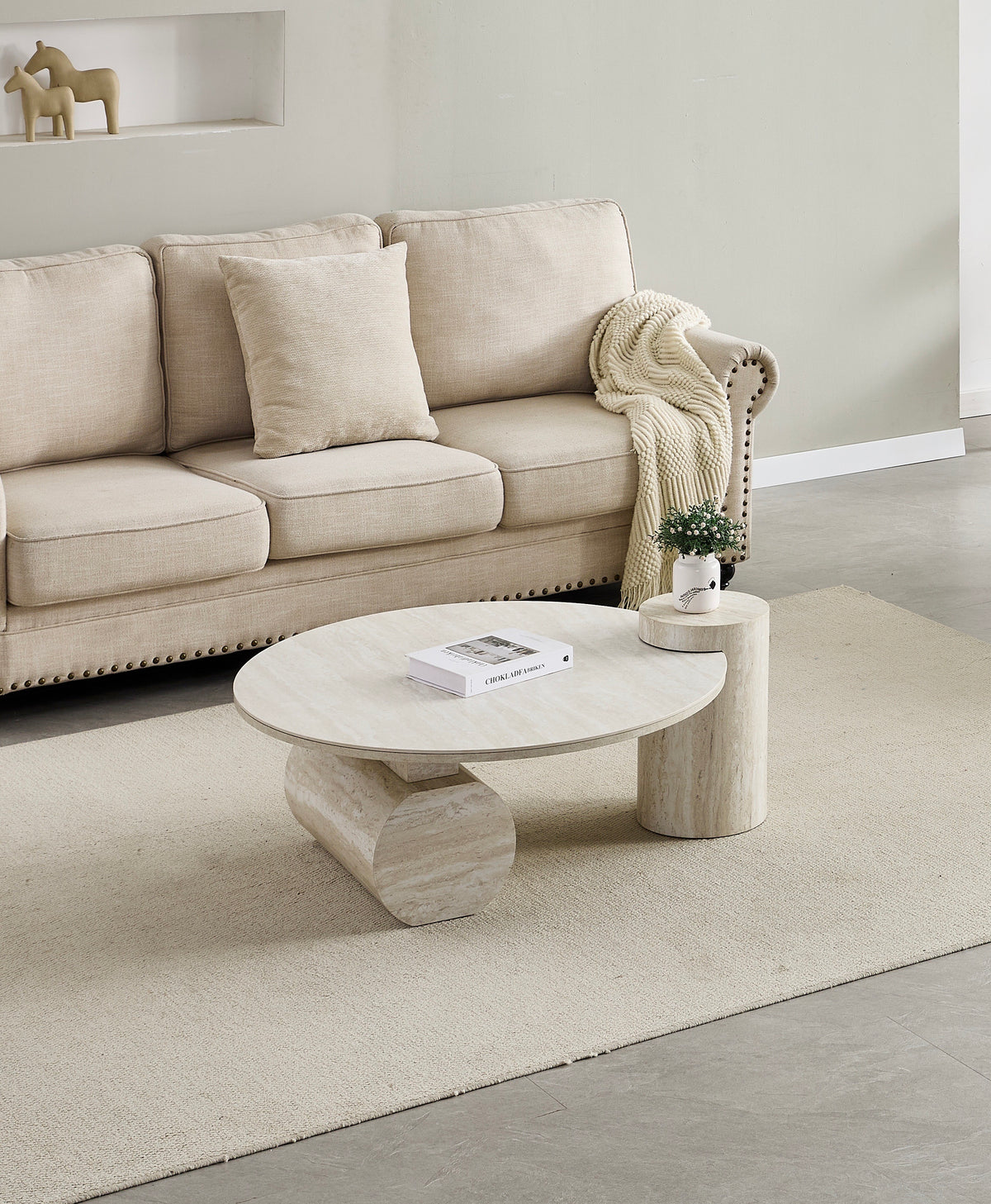 Table basse RONDIN céramique