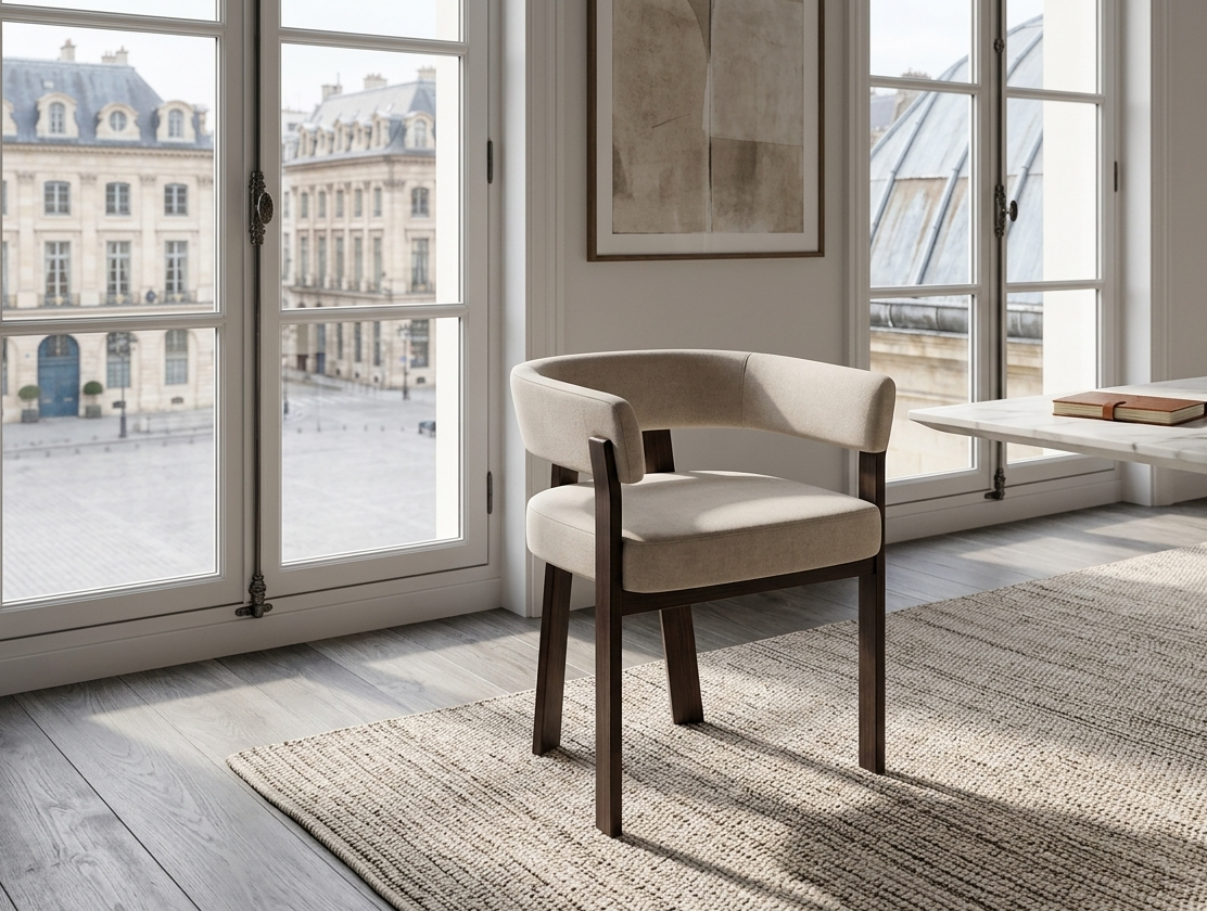 Chaise ALIA noyer