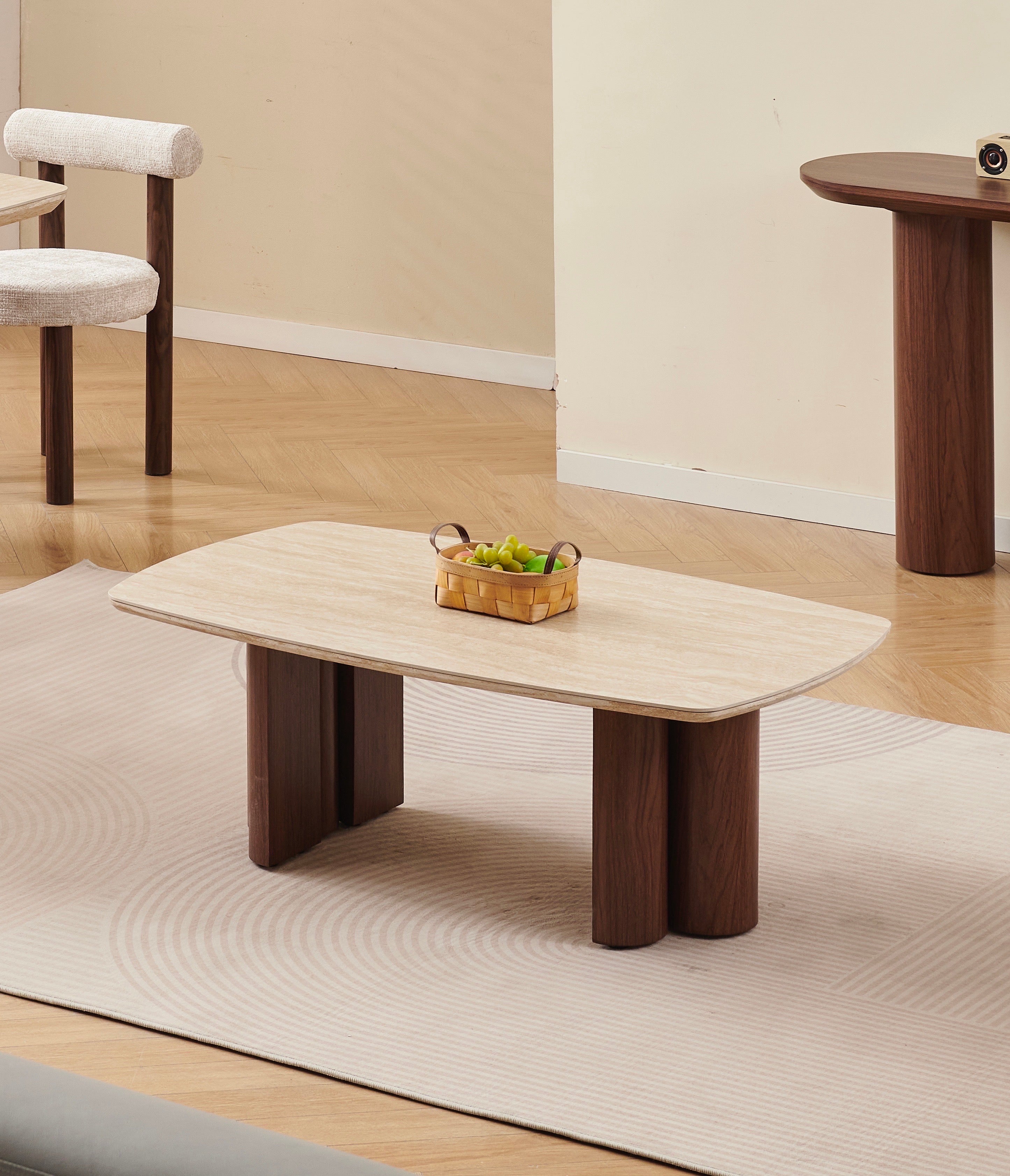 TABLE BASSE TRINITY CÉRAMIQUE 120CM