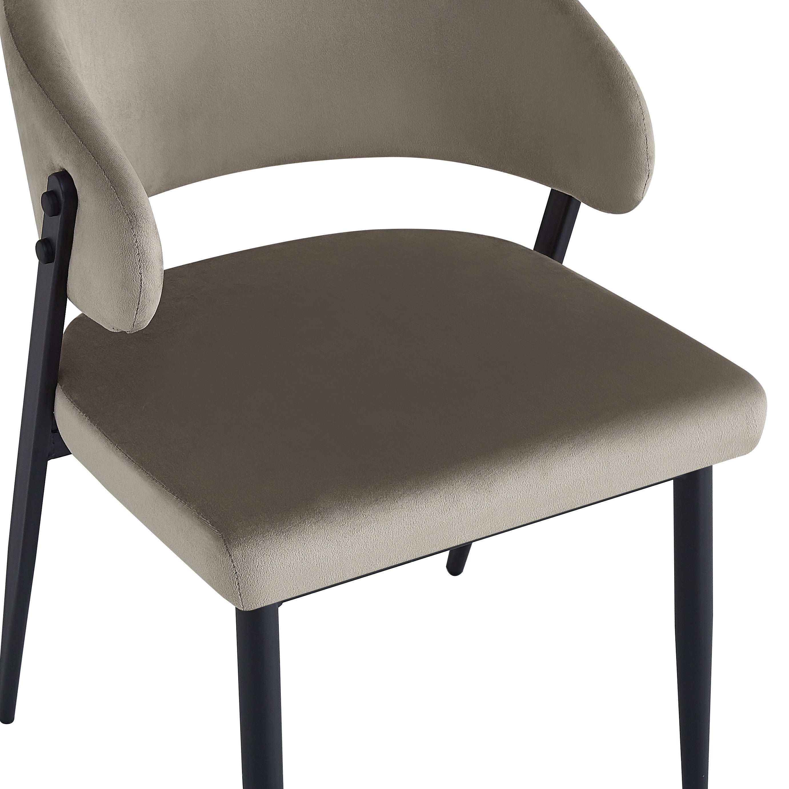 Chaise LAMIA pieds noirs