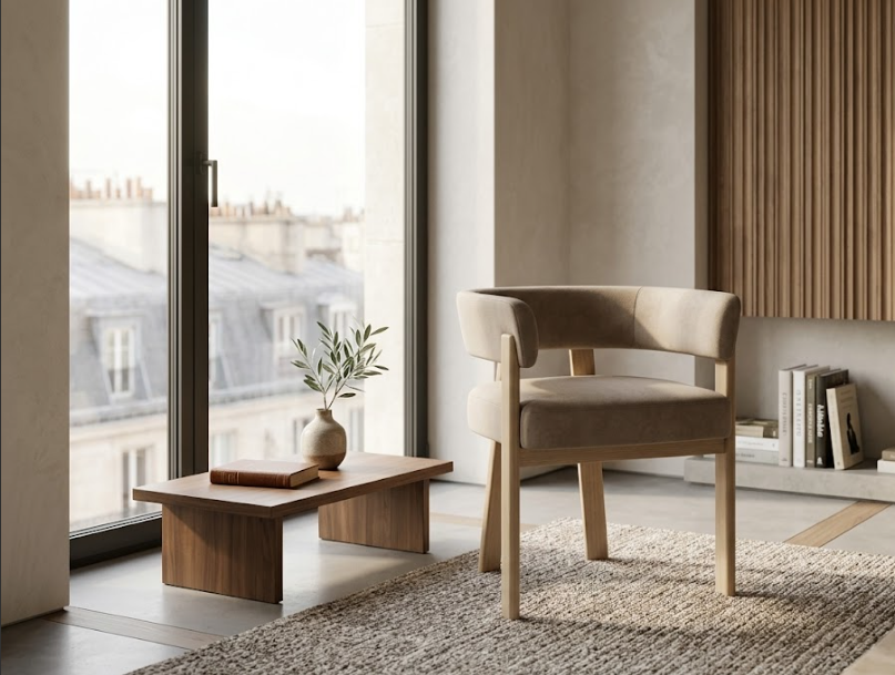 Chaise ALIA chene