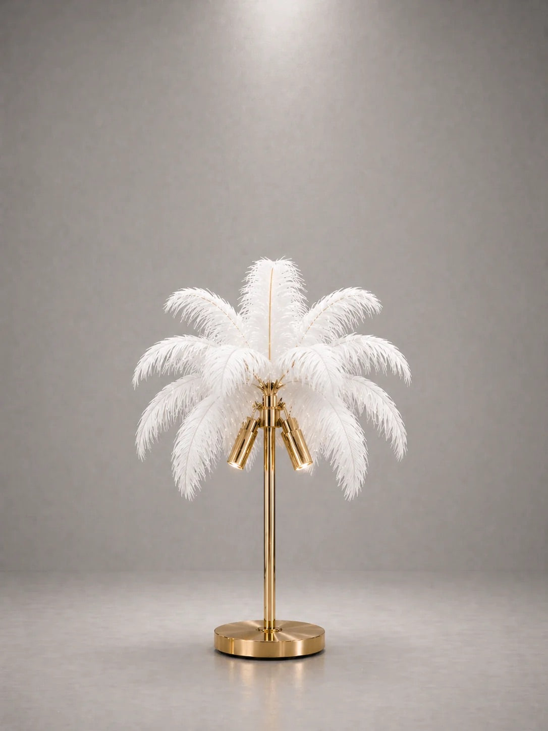 Lampe à Plumes Décorative – Chevet & Sur Pied 160 cm | 4 Couleurs