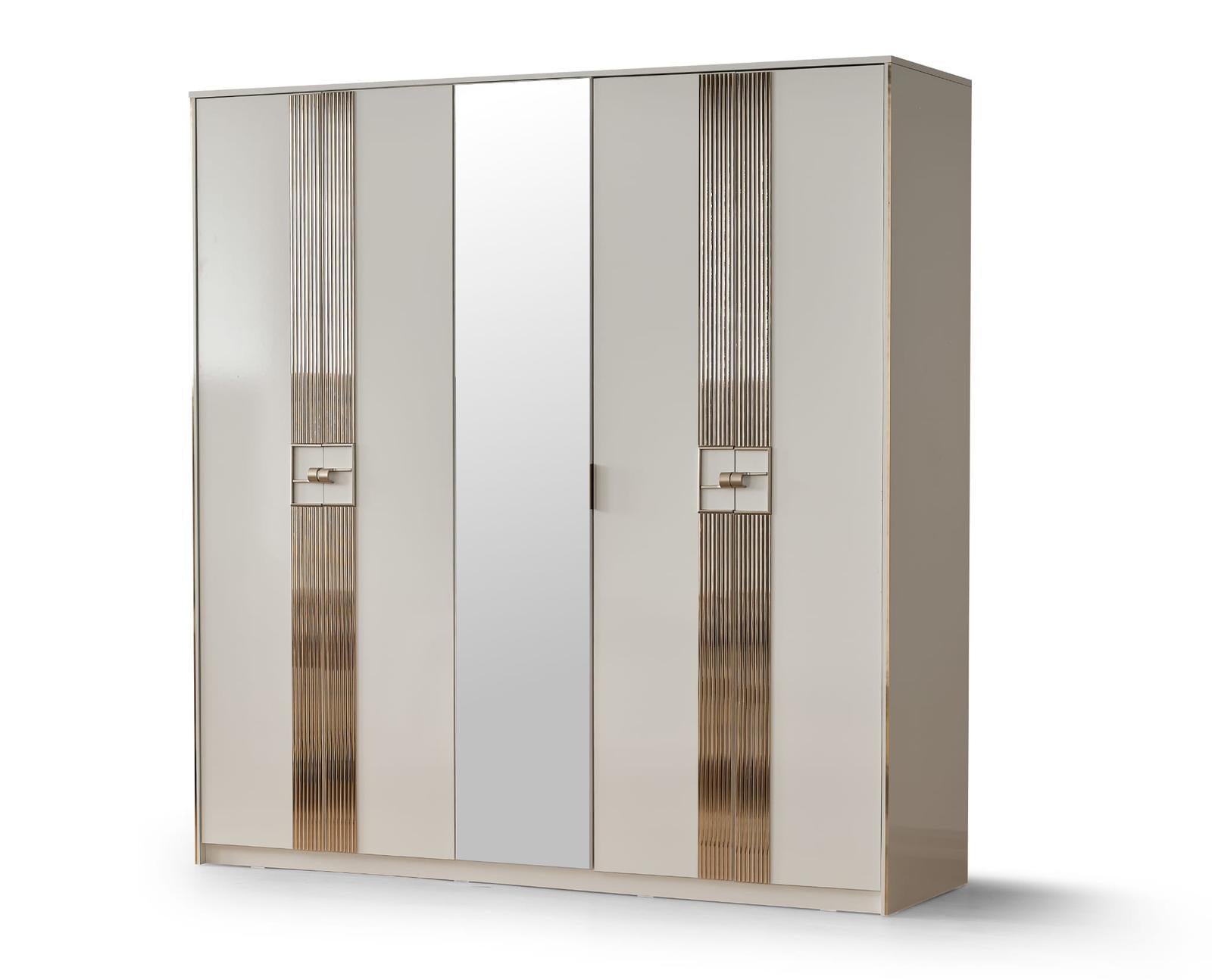 Armoire chambre Élégance avec grand espace de rangement